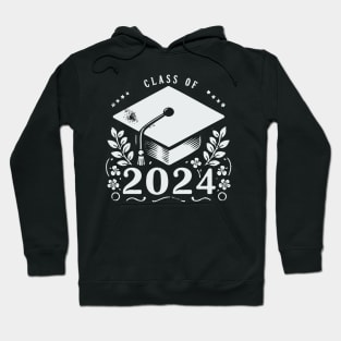 Class Of 2024 Vintage Style Hoodie